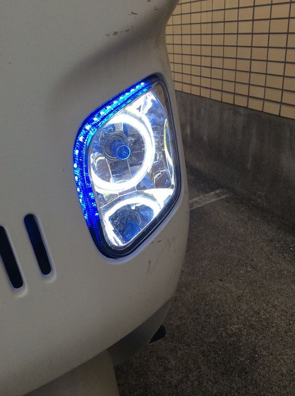 ジャイロキャノピー マルチリフレクター LED イカリング青 【公式通販】