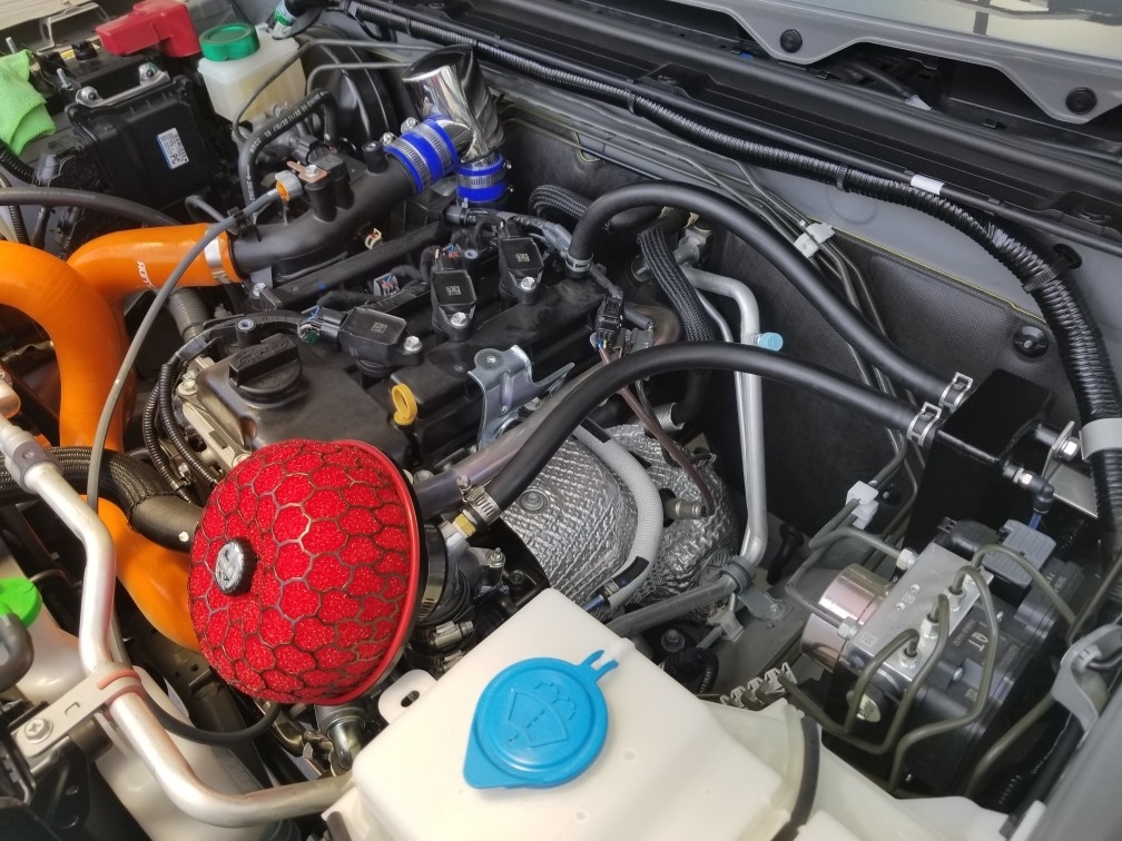 あいあい】ジムニー JA22 HKSレーシングサクションキット車検OK