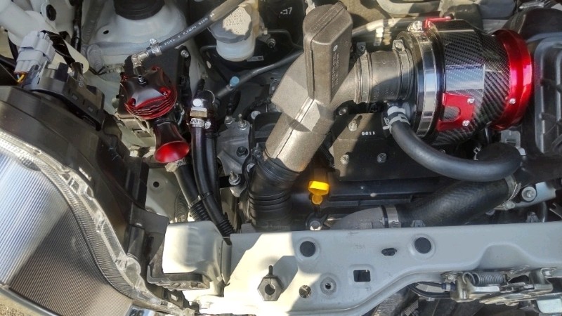 Blitzのブローオフバルブ取付。☝️次は、ブーストアップ？🤔過給圧の