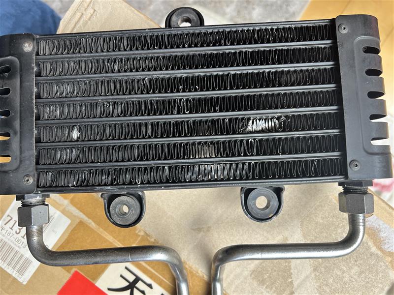 ゼファー750用DENSO オイルクーラー 024100-7160 日本製 ゼファー750用