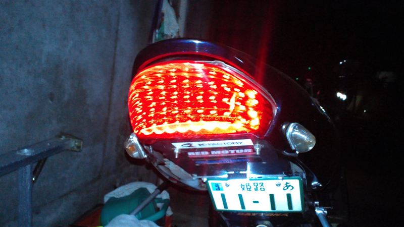 不明 FLUX 20発 LED テール のパーツレビュー | ZX-12R(BLACK 202