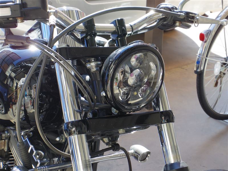 ハーレーダビットソン純正LEDヘッドライト