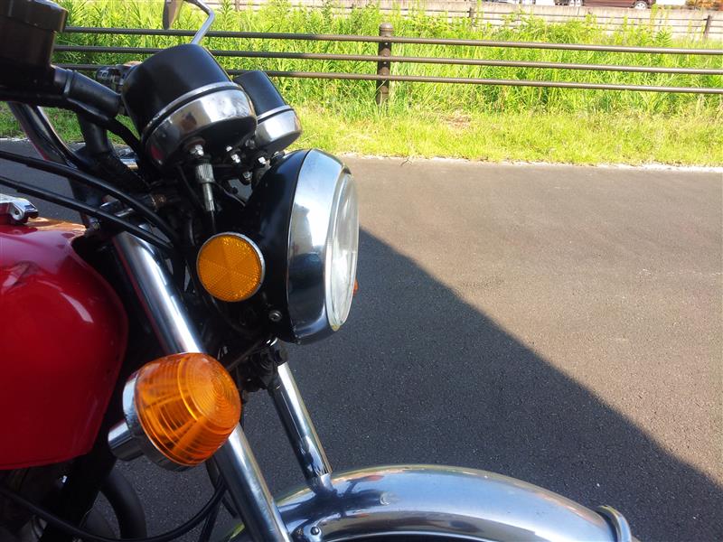 シビエ凹みライトCIBIE CB400F CB400FOUR