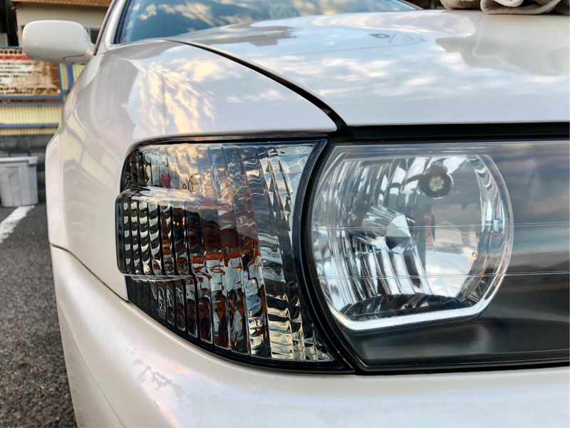 100系チェイサーコーナーレンズ クリアワールド製 チェイサー (JZX100