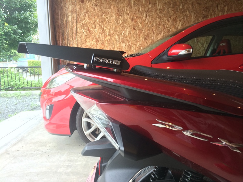 R-SPACE スライドキャリア ホンダ PCX 125・150・160用 最大積載量10kg