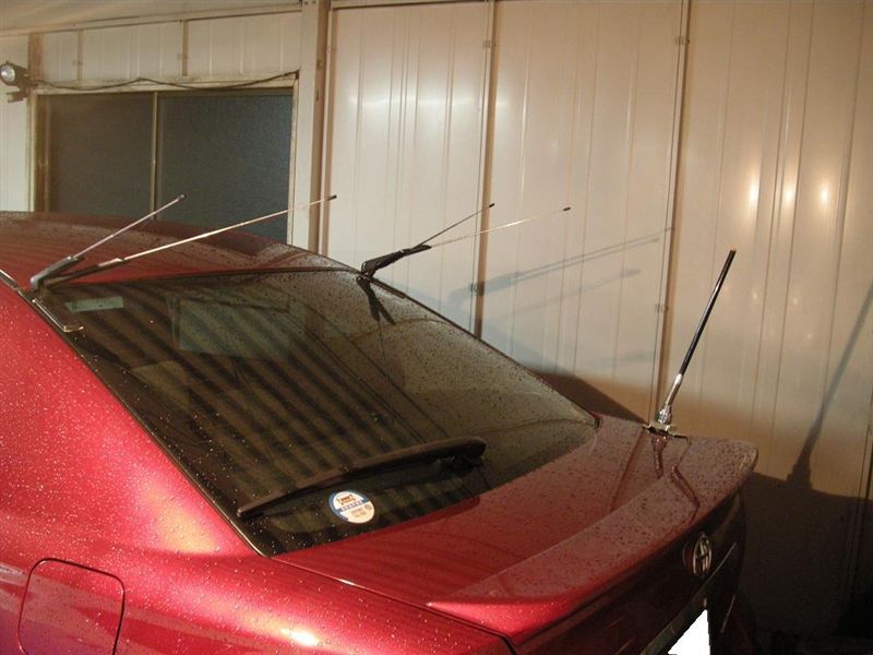 IDO NTT ドコモ トランクリッド アンテナ 覆面 旧車 自動車電話 無線