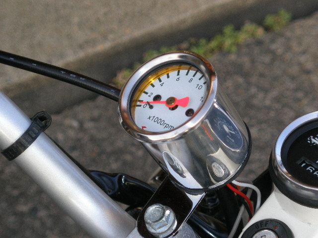 KITACO ミニミニタコメーター電気式 のパーツレビュー | エイプ100