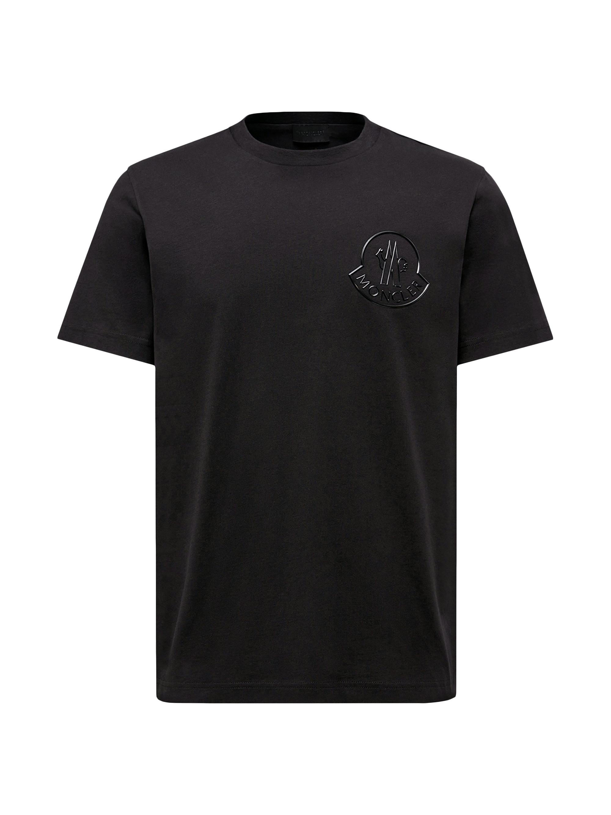 Moncler Crew-Neck T-Shirt in Cotton | Saks Fifth Avenue