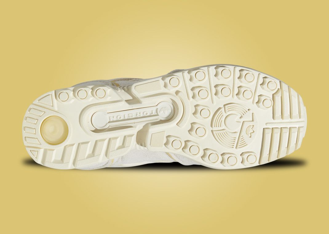 Deconstructed Details Decorate The adidas Cozy ZX 8000 Chalk White