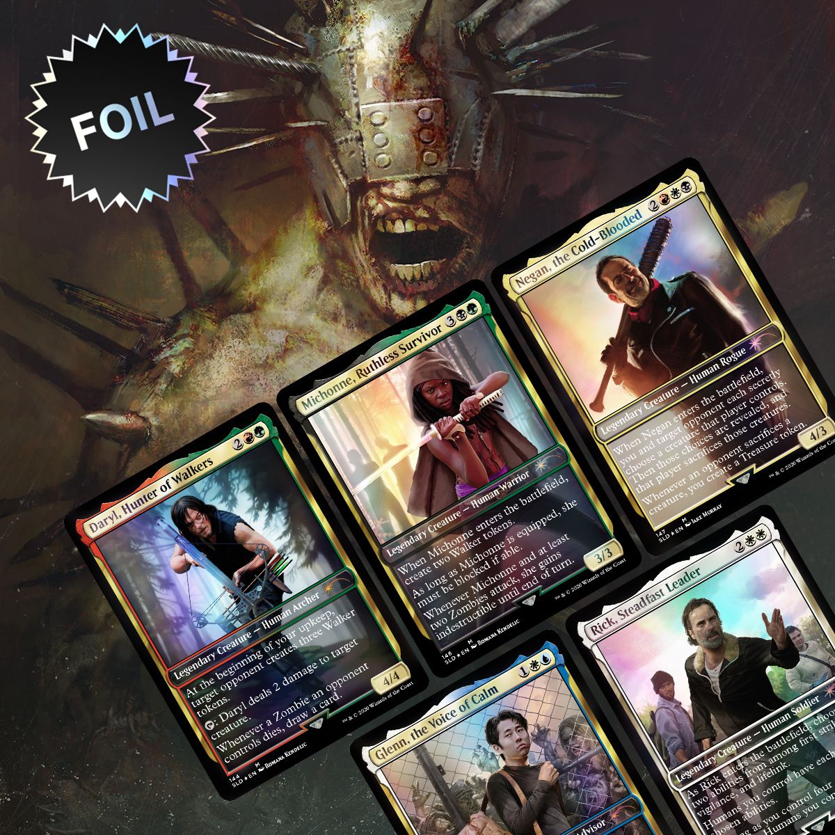 Secret Lair x The Walking Dead 2個セット MTG Secret Lair×Walking