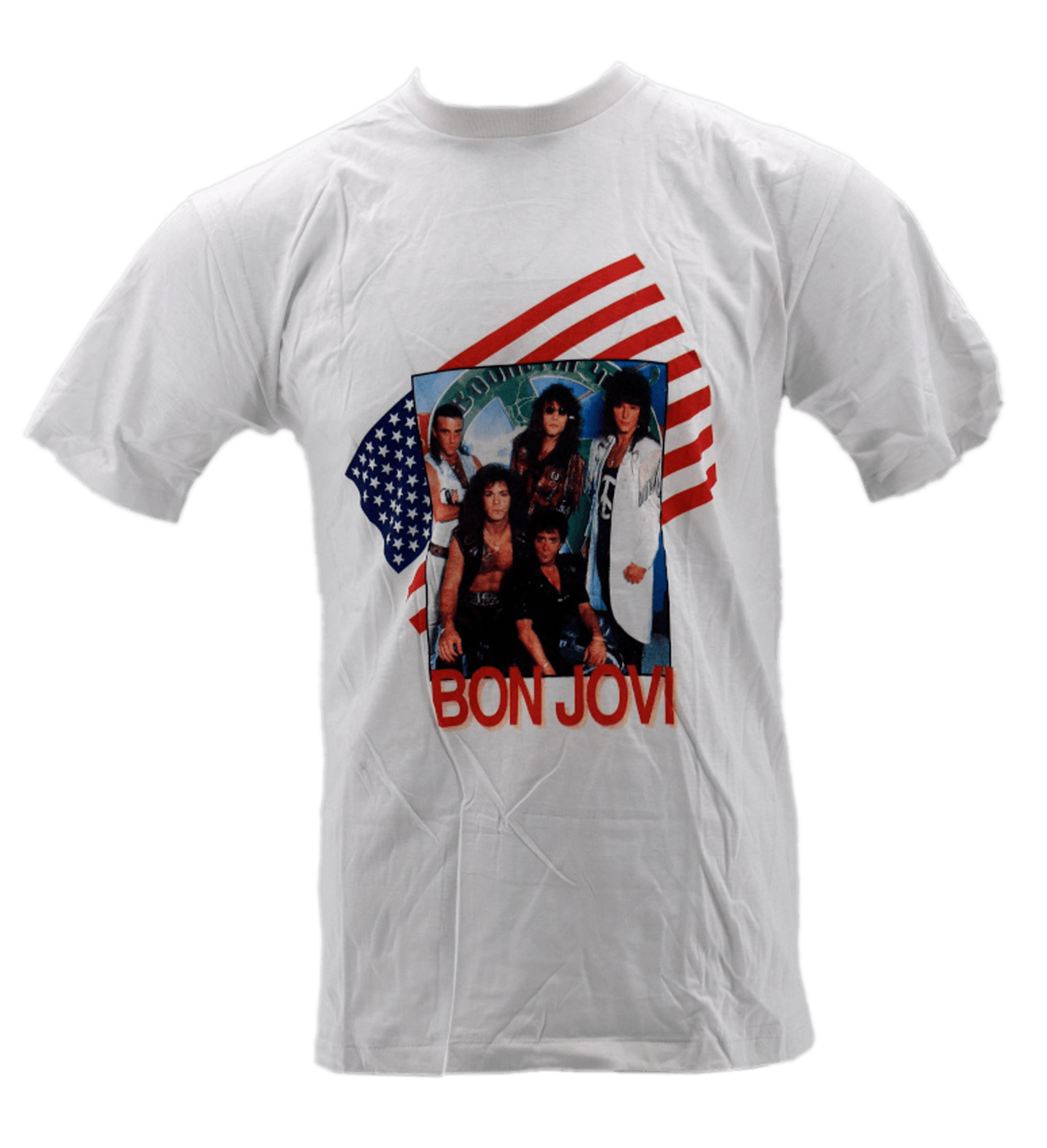 BON JOVI JAPAN TOUR FINAL '90-'91 Tシャツ L BON JOVI JAPAN TOUR
