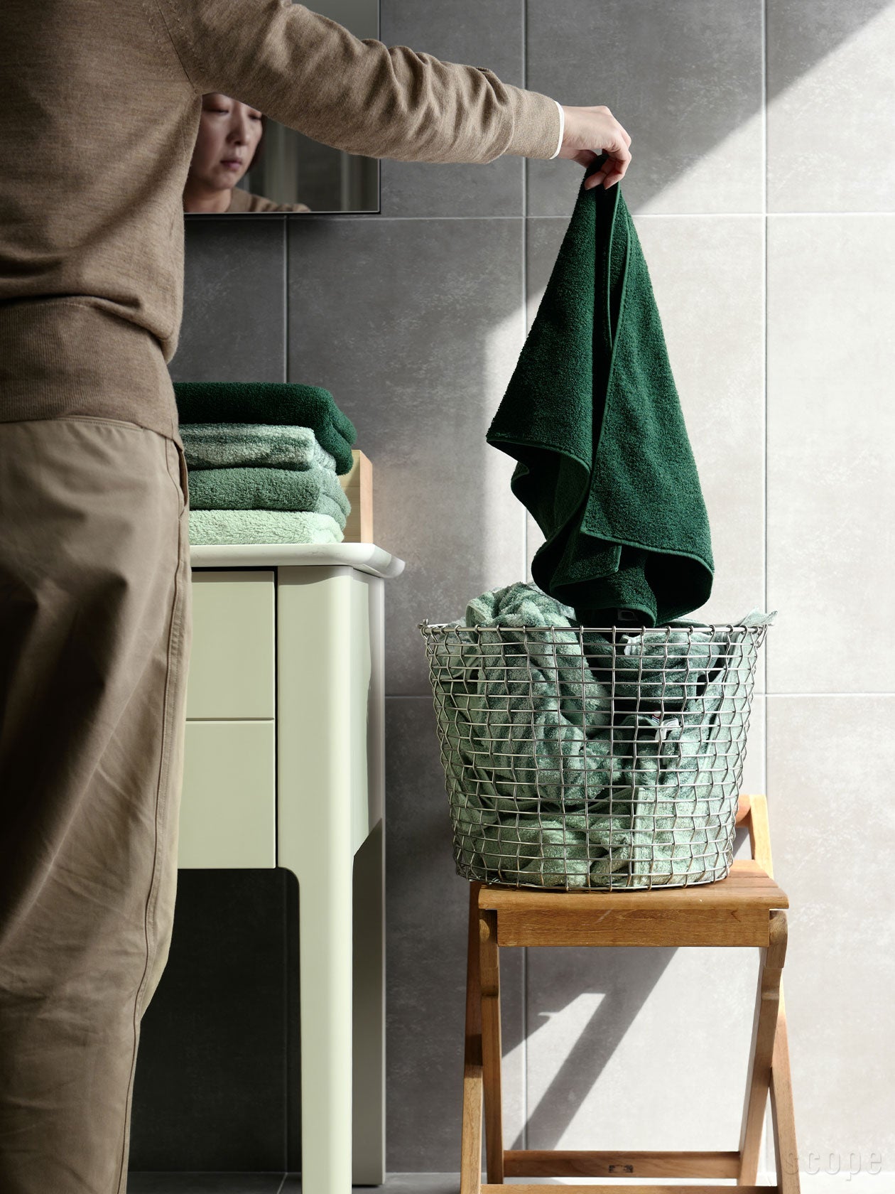 house towel フェイス｜長さ1mのフェイスタオル｜SCOPE（スコープ）