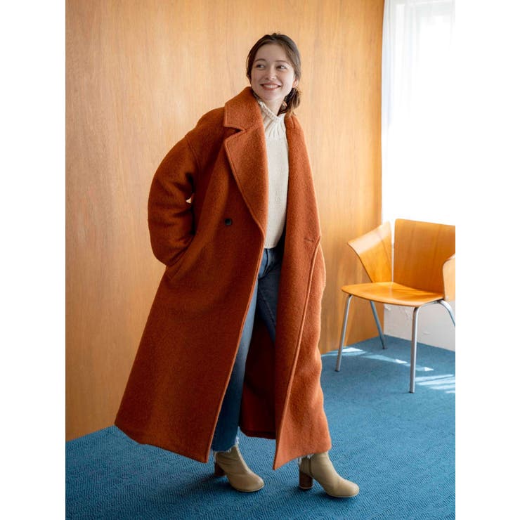 スライバーチェスターロングコート[品番：MKSW0053652]｜Ungrid（アン