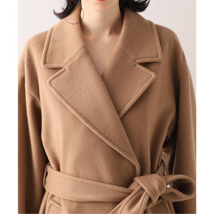 SLOBE IENA スローブイエナ】《追加》ビックラペルビーバーコート