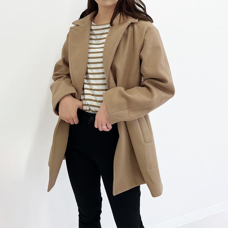 jumelle ジャケット/アウター / チェスターコート ブラウンブラウンの