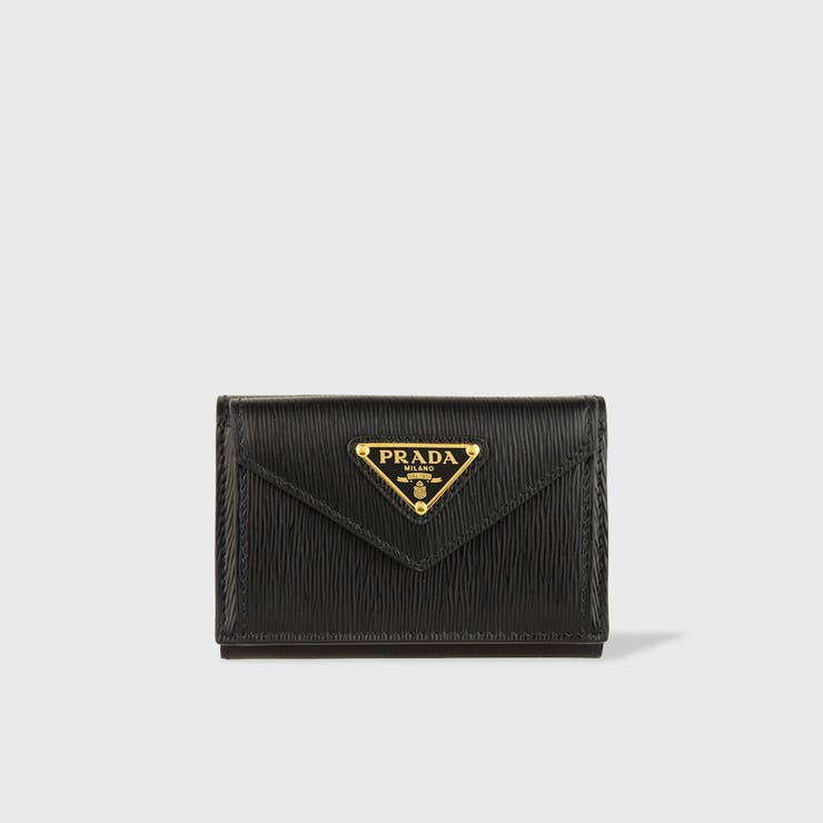 PRADA プラダ 三つ折り財布 1mh021vimt-nero-zz[品番：SESB0009510