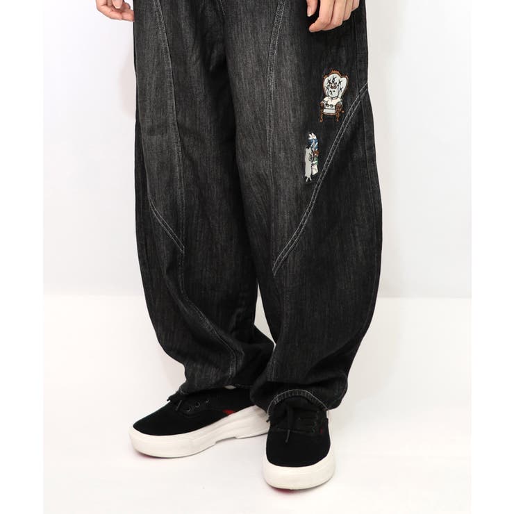 虚無ストアでお買い物 刺繍パンツ[品番：SRSW0000163]｜ScoLar