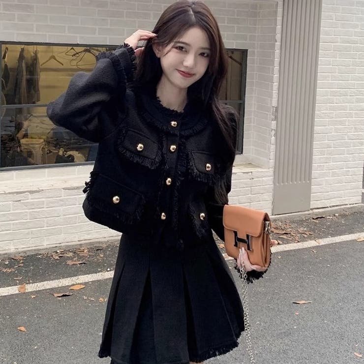 U-Big U_big sakiさん コラボ ジャケット コート スカートとセットアップ S