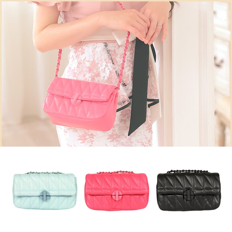 キルティングショルダーミニバッグ ショルダーバッグ キルティング