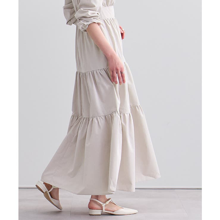 カシュクールティアードワンピース【UR'S ユアーズ】[品番