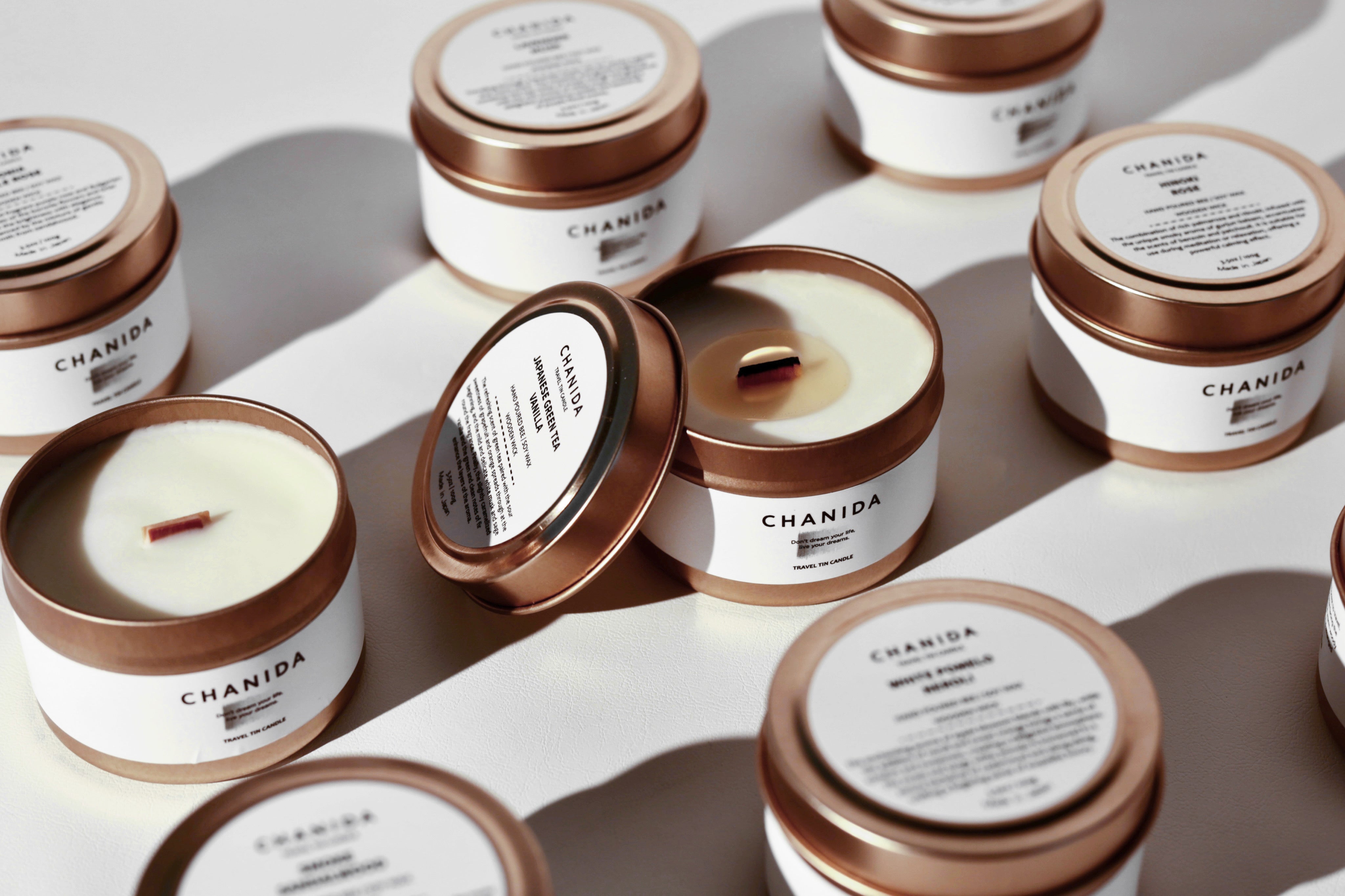 トラベルティンキャンドル – CHANIDA