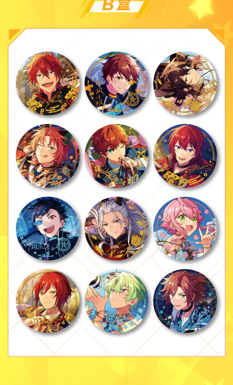 あんスタ 中国星光缶バッジ朔間零56個セット あんスタ 中国星光