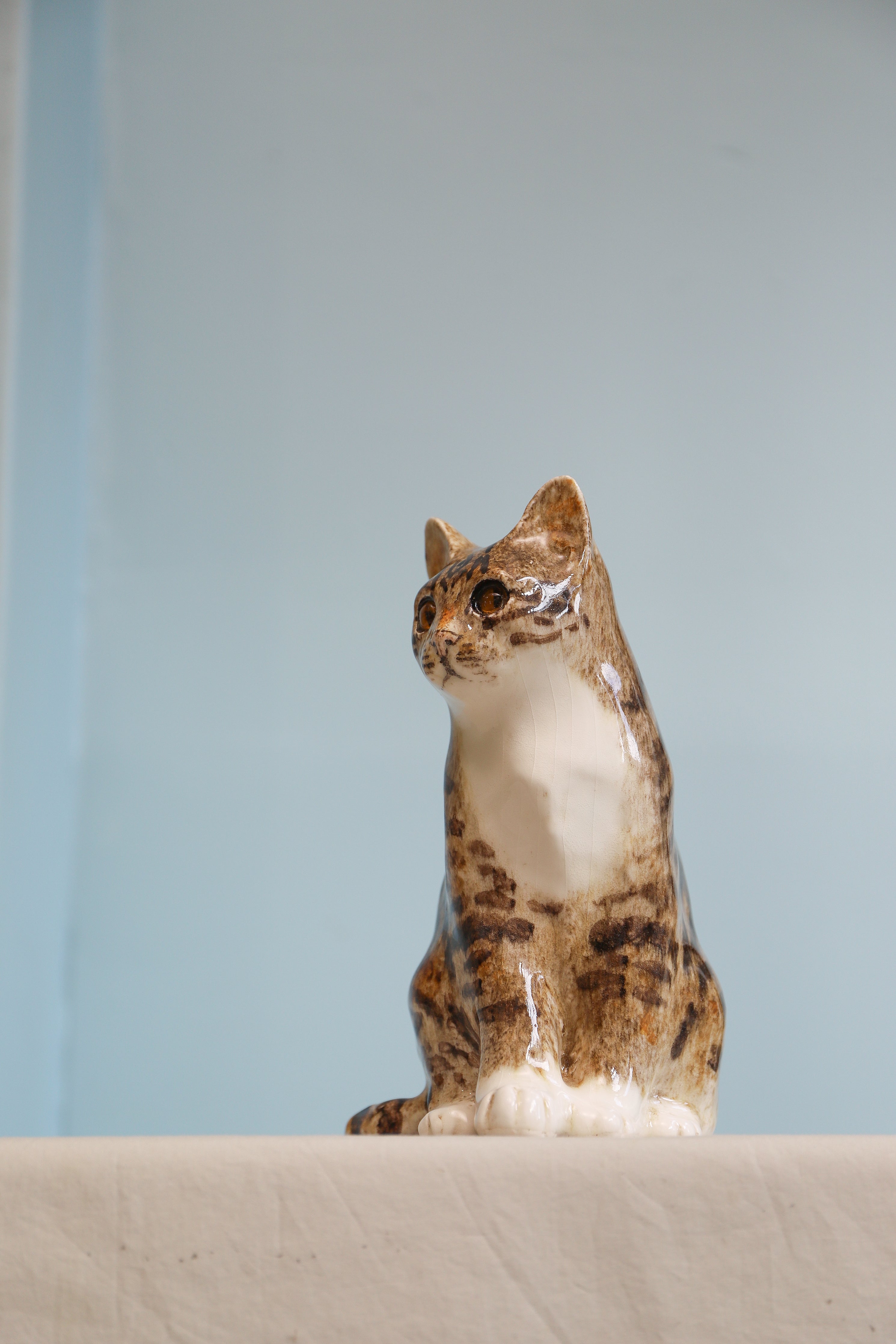 ウィンスタンレイキャット ケンジントンキャット キジ白猫 陶器