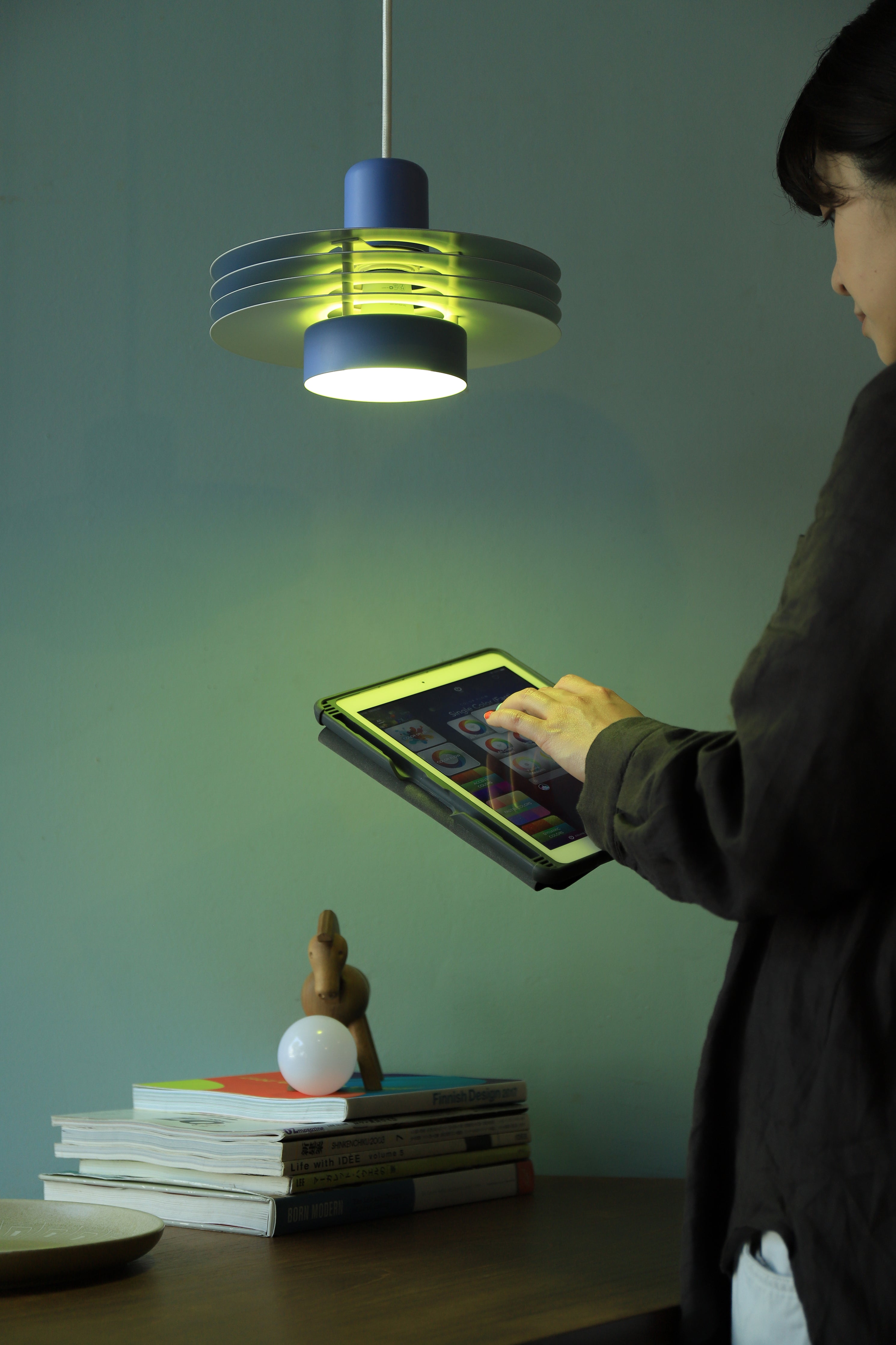 Danish Vintage Horn Pendant Light Type763/デンマークヴィンテージ