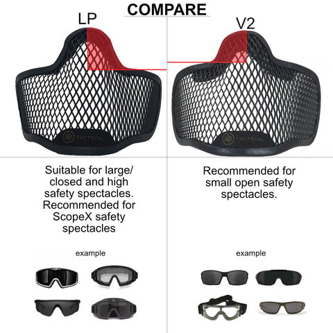 NB Tactical Ghost Mask FORTIS V2 BUNDLE