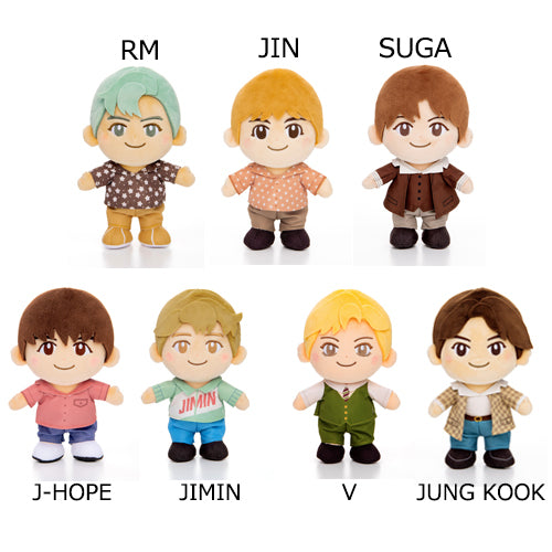 BTS ぬいぐるみ 10cm SUGA AgustD ユンギ ジン テテ ジミン ジョングク