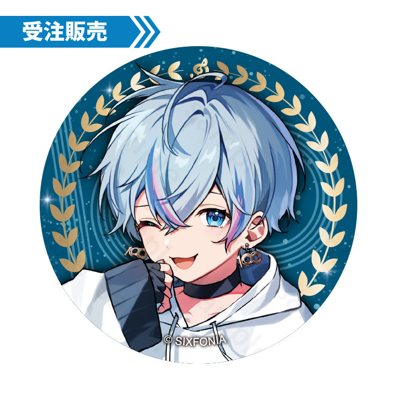 シクフォニ SIXFONIA 雨乃こさめ 2Many 缶バッジ