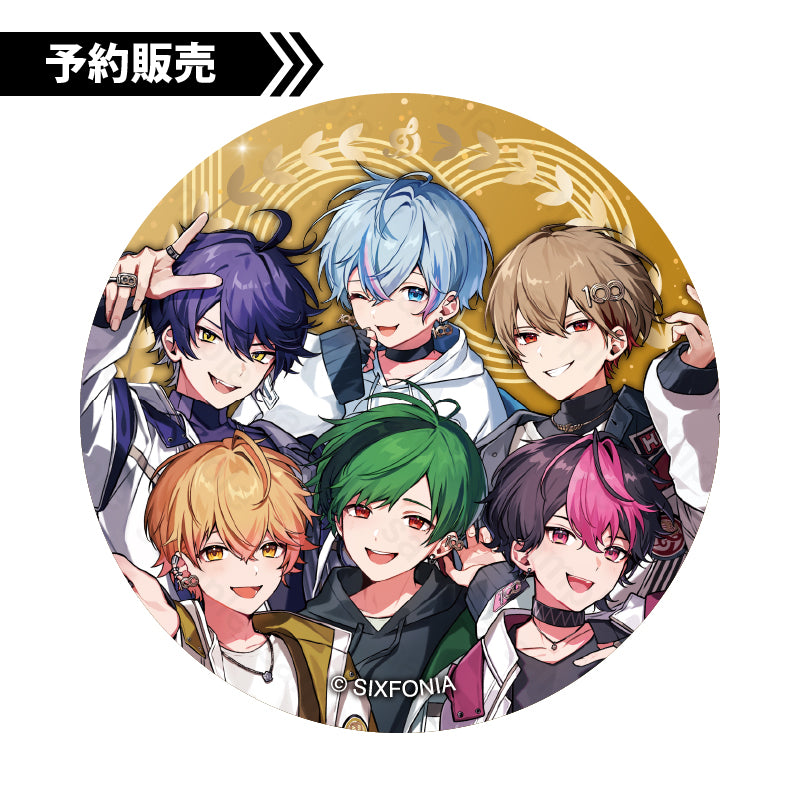 シクフォ二 すち 2023年 バースデー 缶バッジ BD 誕生日 シクフォ二 す