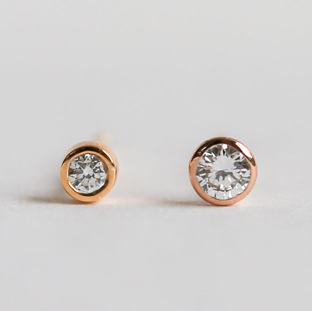 K18/Pt「ラーノ」ピアス｜【オレフィーチェ】Orefice