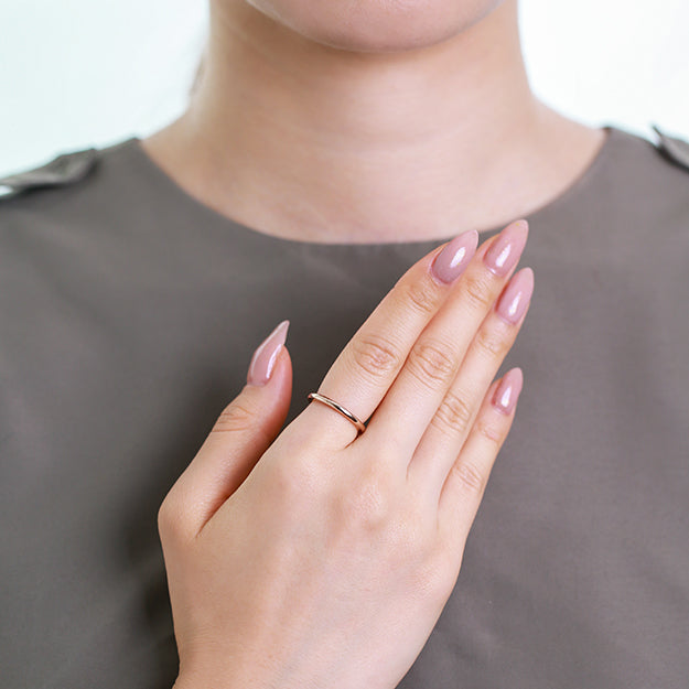 K18/Pt「エターナル」リング｜【オレフィーチェ】Orefice