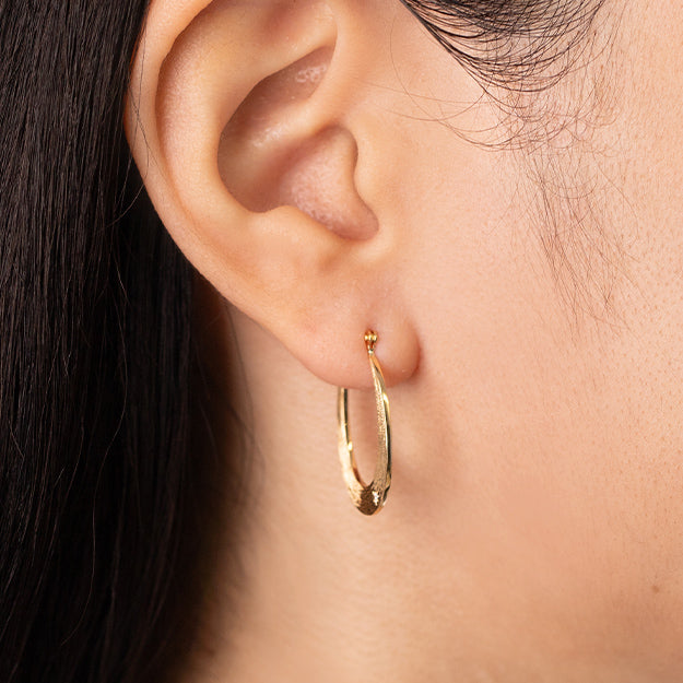 K18/Pt「ジョセフ」ピアス｜【オレフィーチェ】Orefice