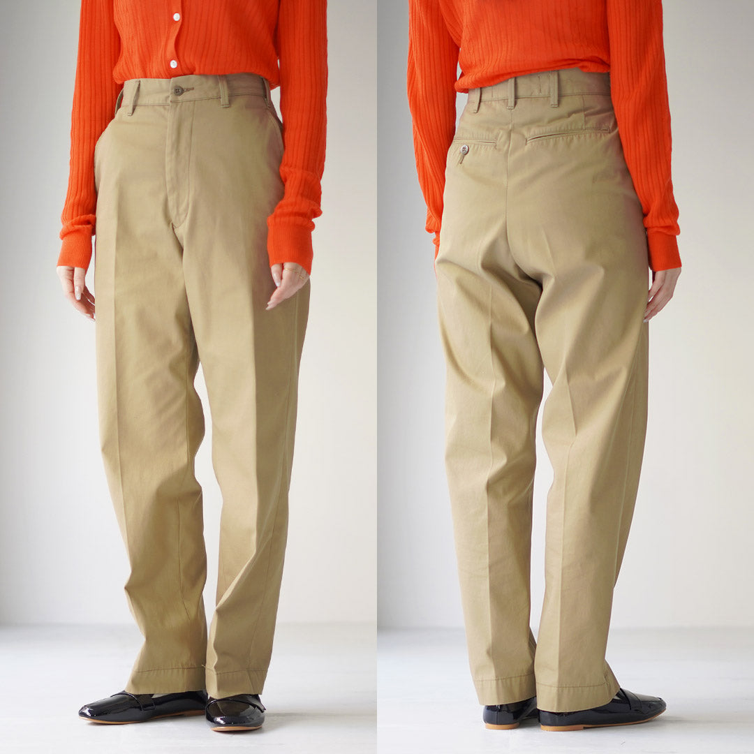 SHINZONE（シンゾーン）ウォッシュド ハイウェスト チノ 23MMSPA07