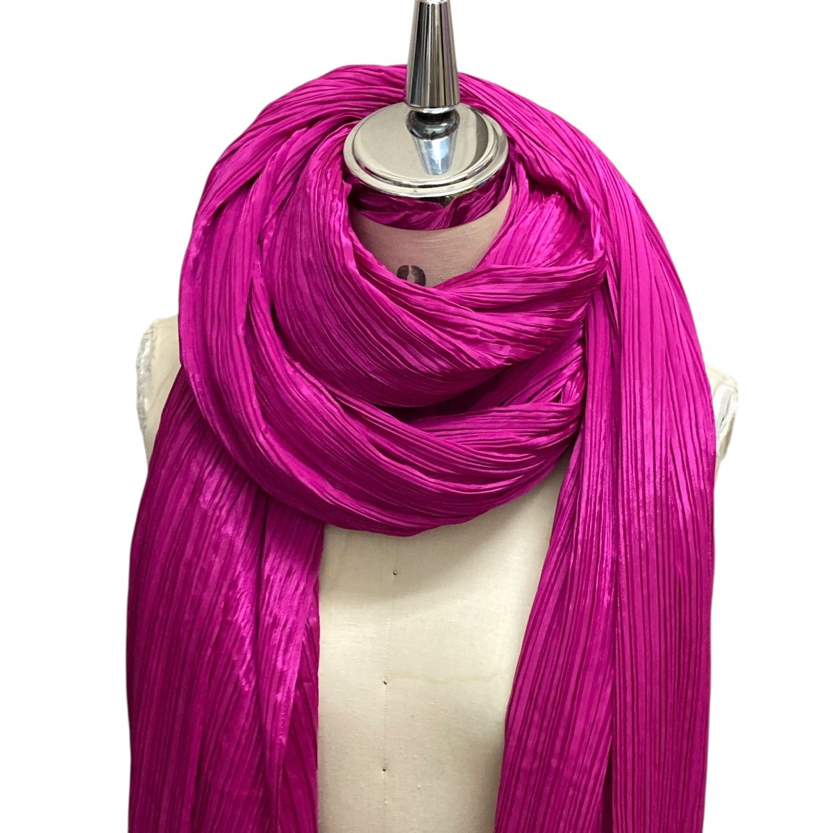 ISSEY MIYAKE(イッセイミヤケ) マフラー スカーフ PLEATS PLEASE