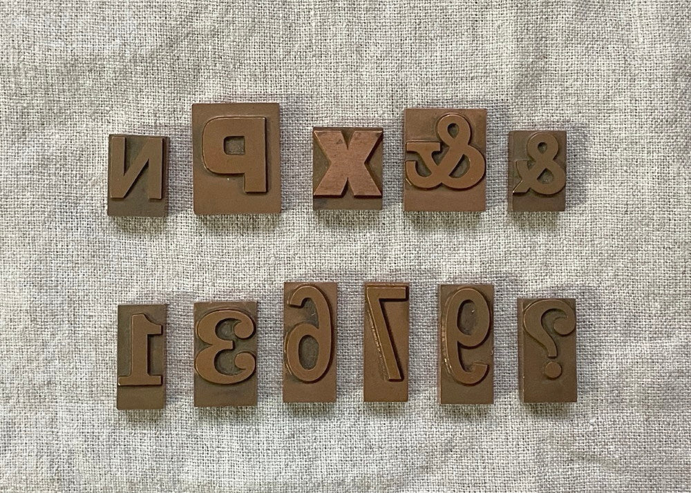 コッパー（銅）のスタンプセット イギリスアンティーク – チェルシー