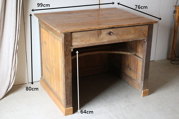 1920年代ナチュラルな雰囲気のショップカウンター（什器） フランス