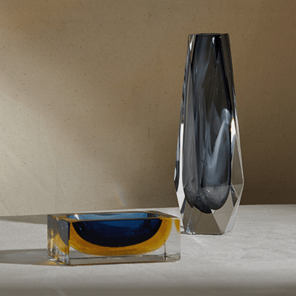 工芸品 Vetri Murano Ashtray 工芸品 Vetri Murano Ashtray 工芸品