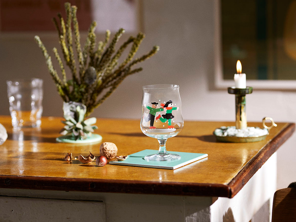Holmegaard × Mikkeller | 2024 ANNUAL & CHRISTMAS BEER GLASS – シカジカ
