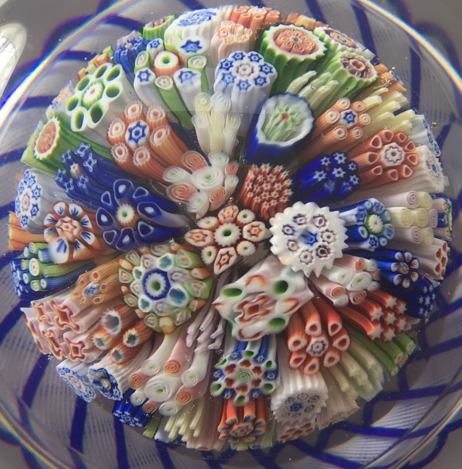 バカラ レア 森林 多面体 ペーパーウェイト ディスプレイ 置物ペーパー