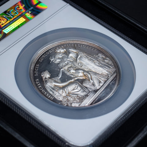 1851年 ロンドン万博記念銀メダル(NGC/MS62) – cocoin.jp