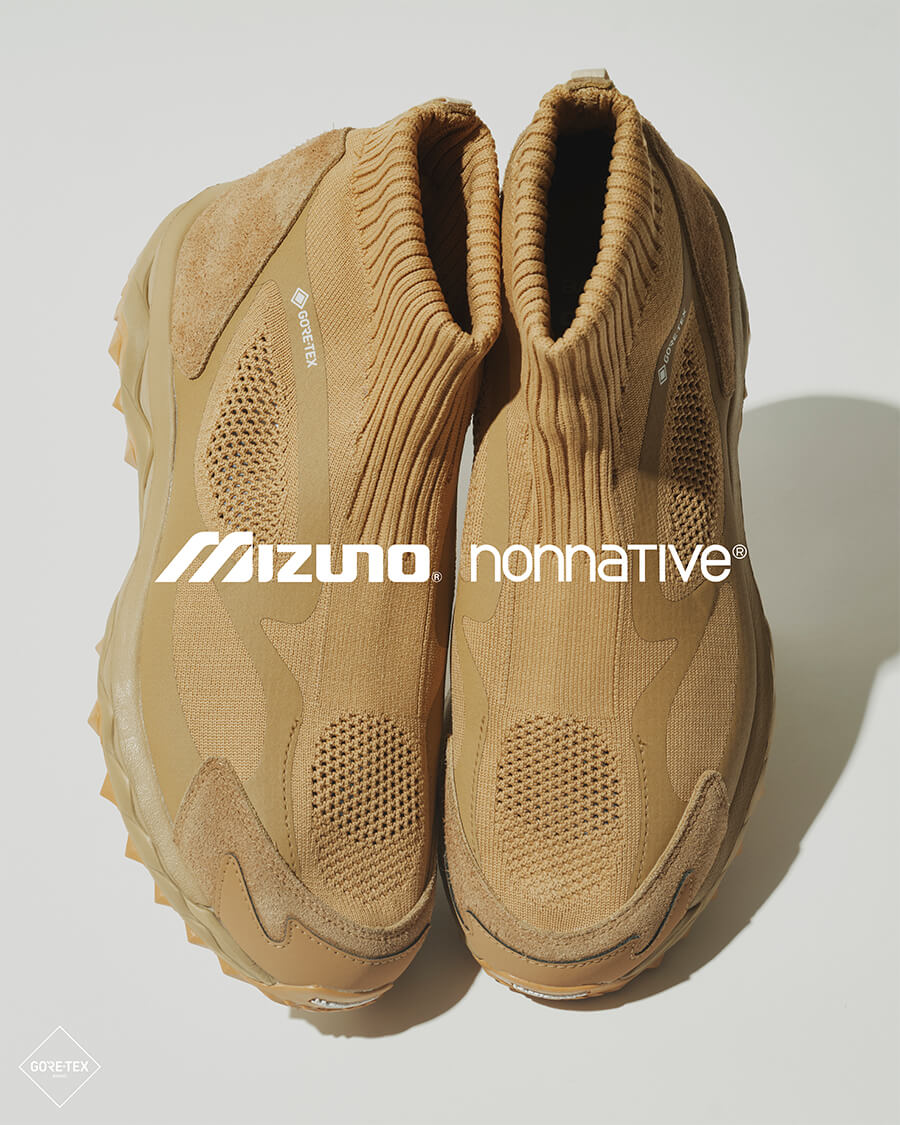 Mizuno × nonnative WAVE MUJIN TL MID GTX “COGNAC” – COVERCHORD