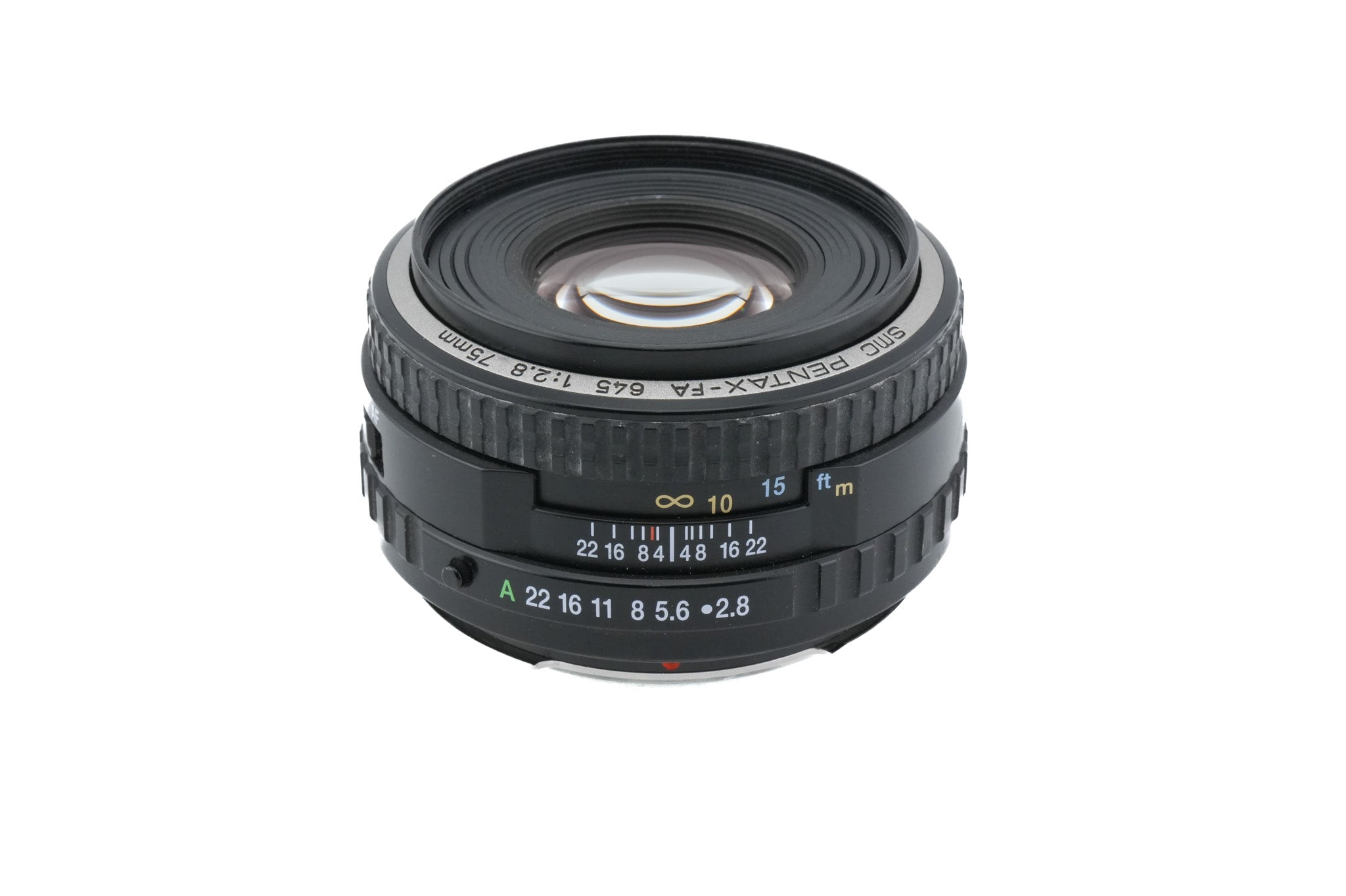 Pentax 75mm f2.8 SMC Pentax-FA 645 - Lens – Kamerastore