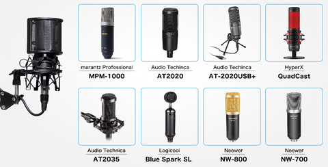 AKG C1000S コンデンサーマイク クランプスタンドセット マイク