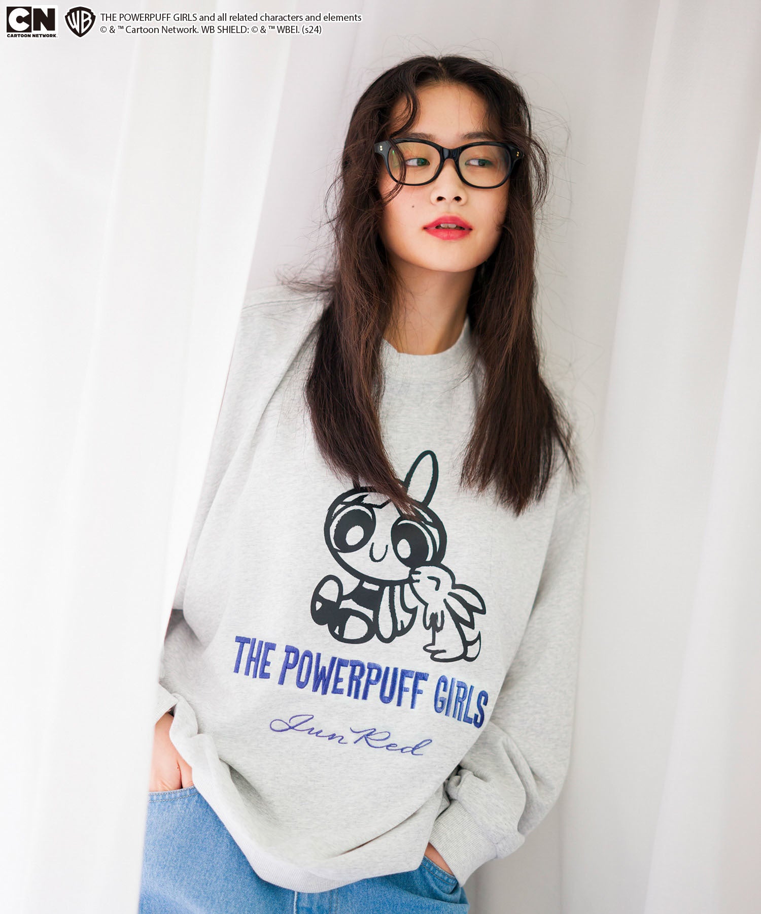 NewJeans × Powerpuffgirls スウェット NEWJEANS パワーパフガールズ