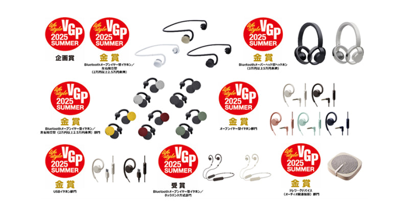 国内最大級オーディオ ビジュアルアワード「VGP2025SUMMER」にて「nwm