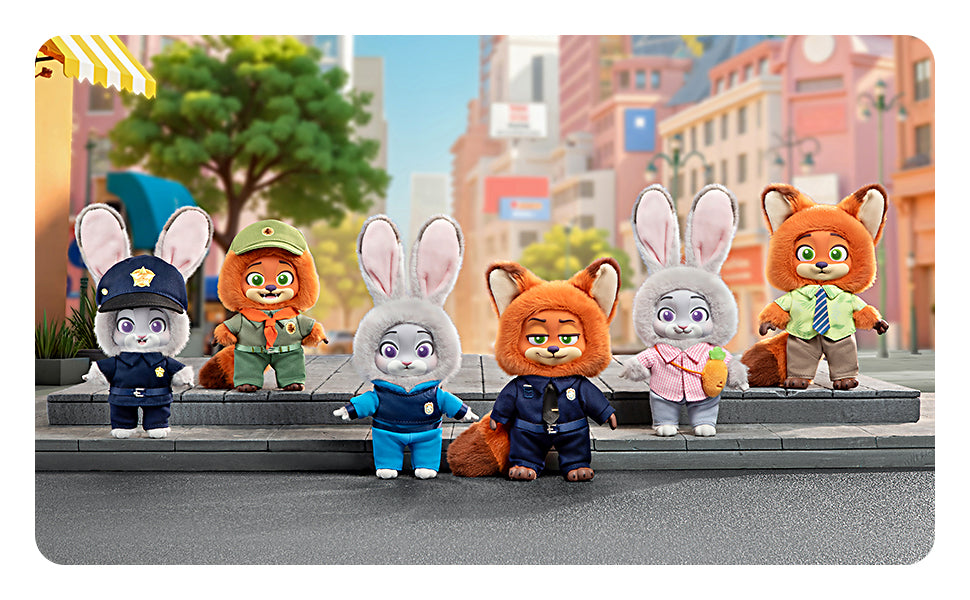 ズートピア NICK & JUDY'S toptoy TOP TOY Disney Zootopia Judy and