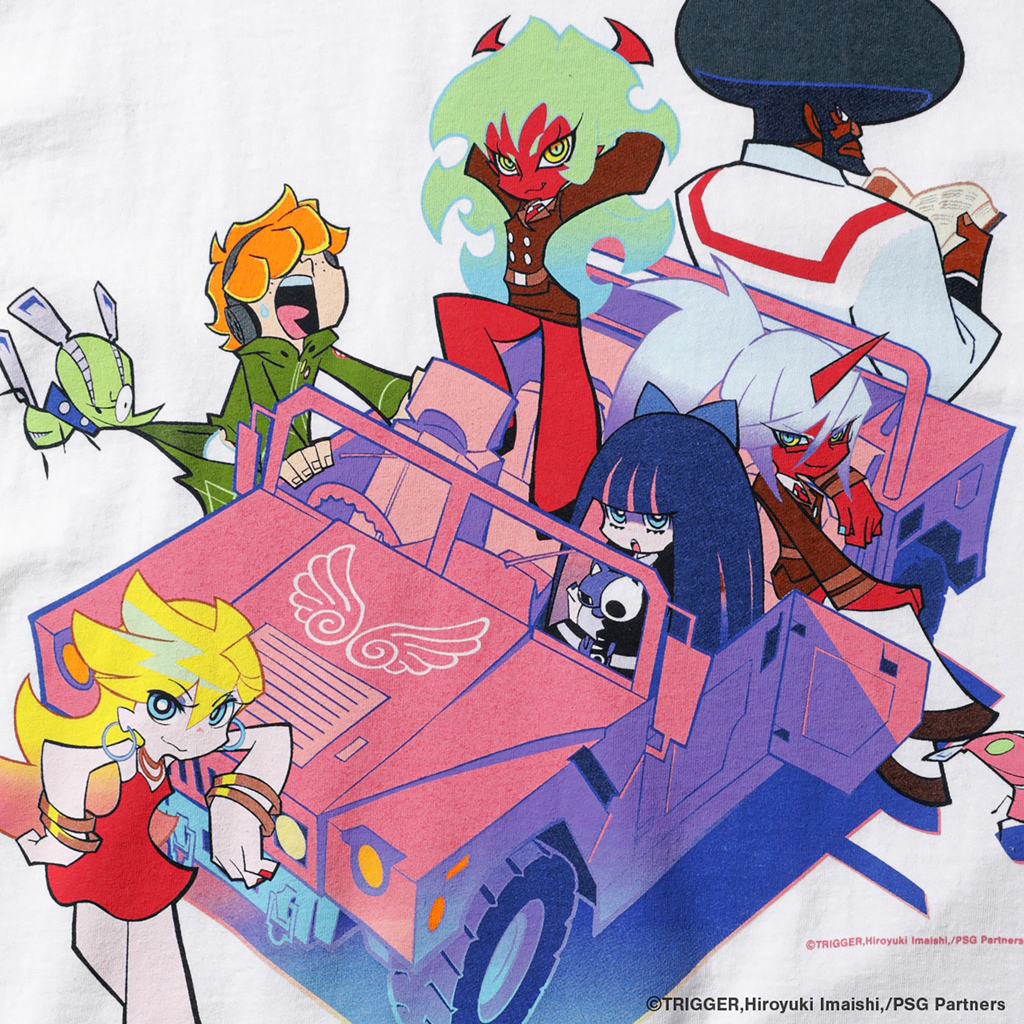 New PANTY & STOCKING with GARTERBELT × GEEKS RULE SILKSCREEN